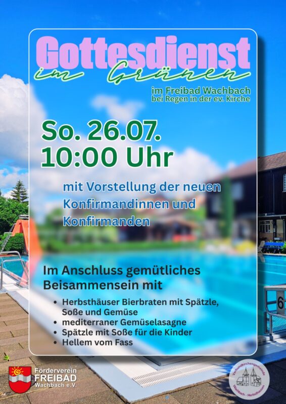 Gottestdienst im Grünen