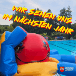 Saisonende im Freibad Wachbach